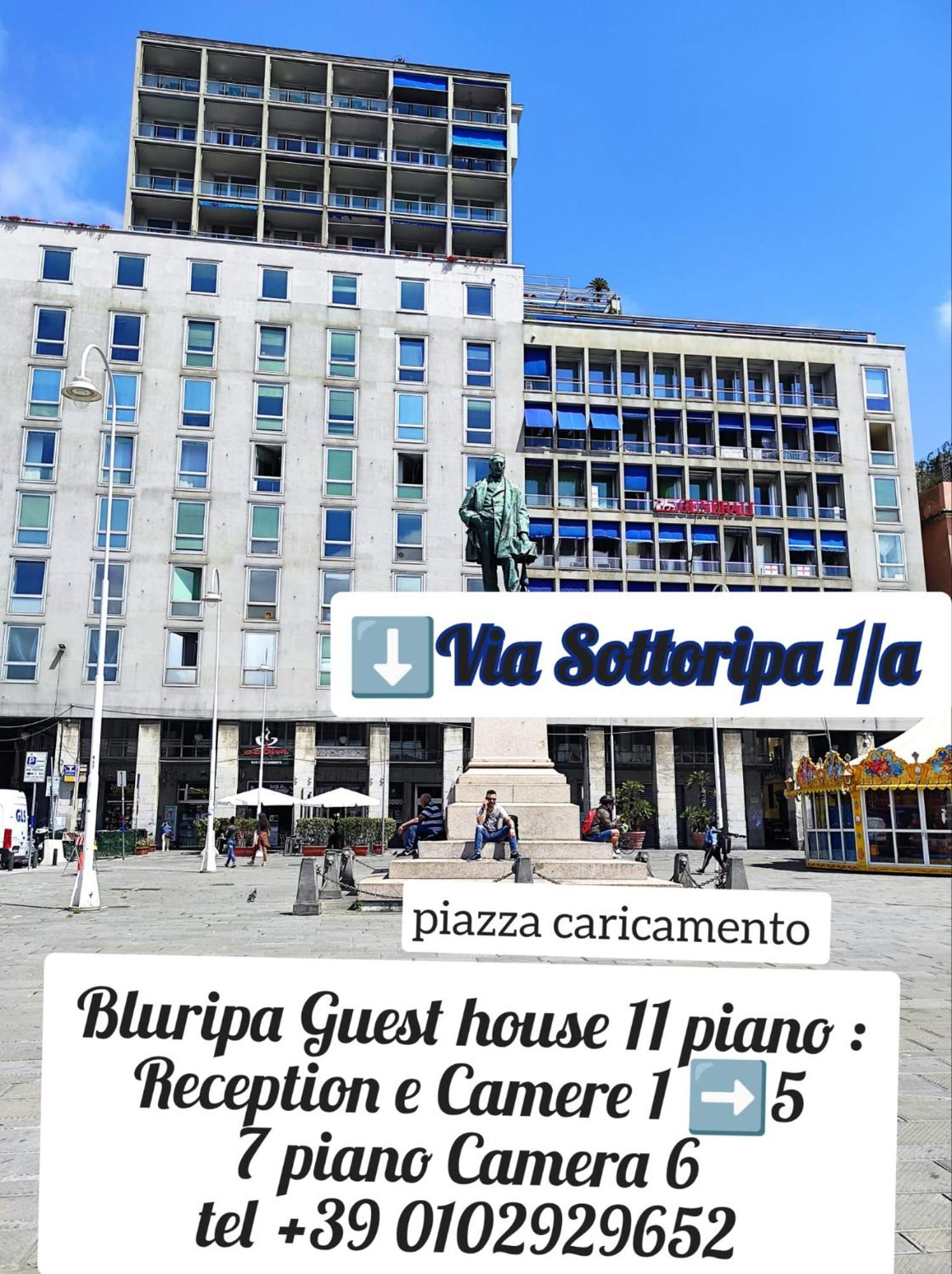 Bluripa Guest House Gênes Extérieur photo